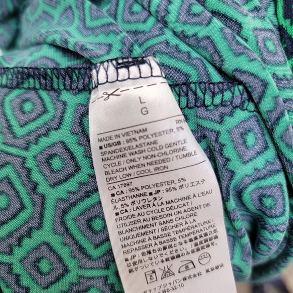 2/$20 Banana Republic Geometric Dress Large - Picture 9 of 9